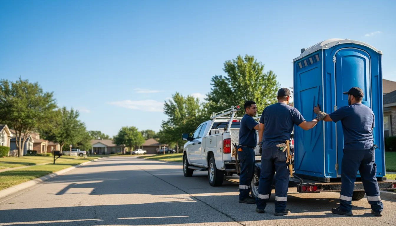 Portable Toilet Rental in Bentley, LA near me